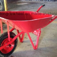 Wb6287 Heavy Duty Wheelbarrow with Powder Coating