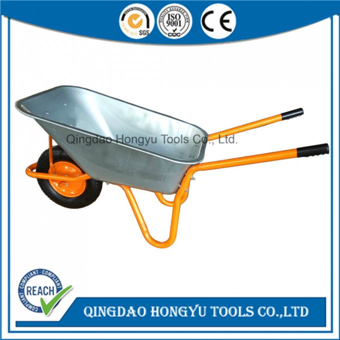 Lawn Garden Farm Power Heavy Duty Wheel Barrow (WB5009R) Image1