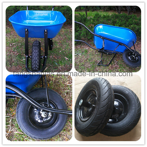 Heavy Duty South America Steel Wheelbarrow Image1