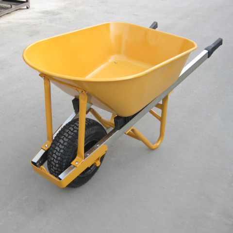 Heavy-Duty Steel Tray Wheelbarrow Image1
