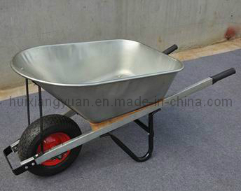Wb5005 Heavy Duty Building Wheelbarrow with Steel Tray Image1
