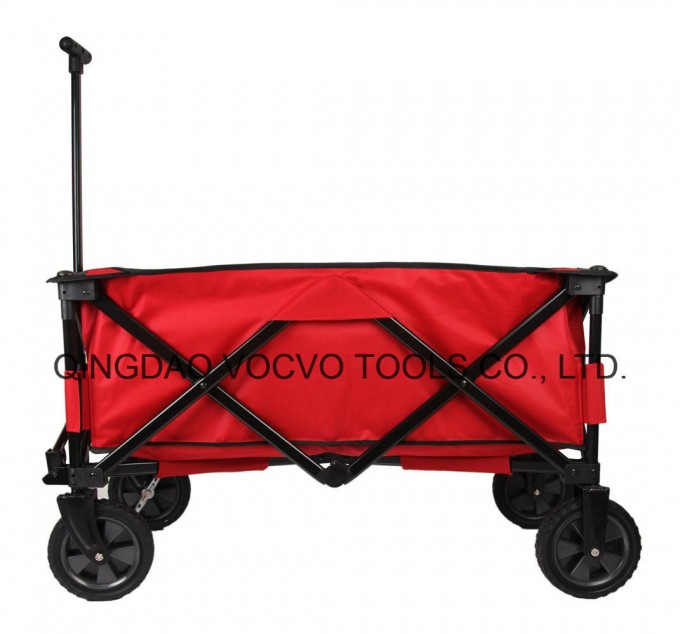 Patio Watcher Heavy Duty Collapsible Folding Garden Cart for Wheelbarrow Image1