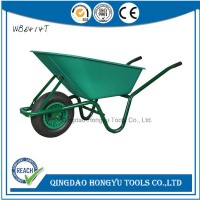 Plastic Tray Heavy Duty Wheel Barrow for Canada (WB6414)