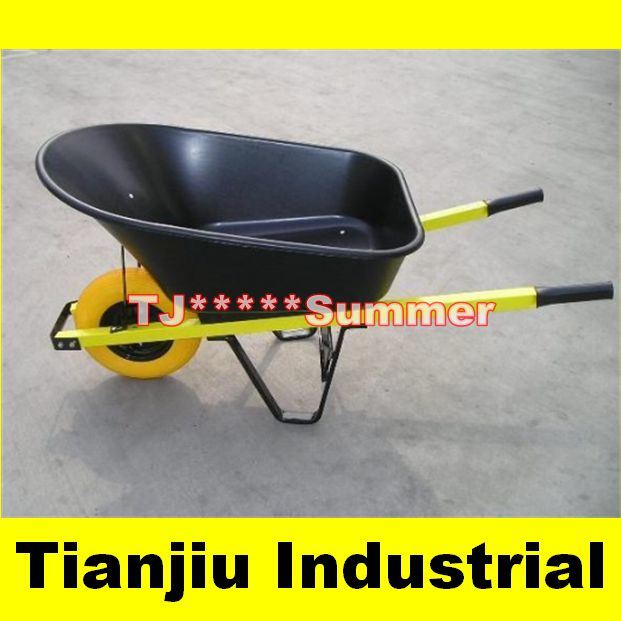 Wooden Frame Heavy Duty Power Wheelbarrow Wb8611 Image1