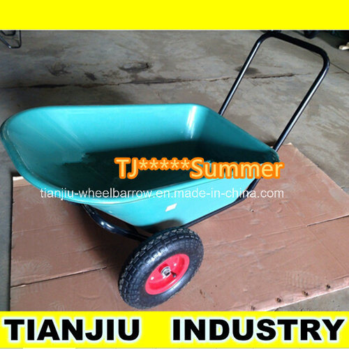 160kg Capacity Heavy Duty Wheelbarrow Wb3500 with Three Wheels Image1