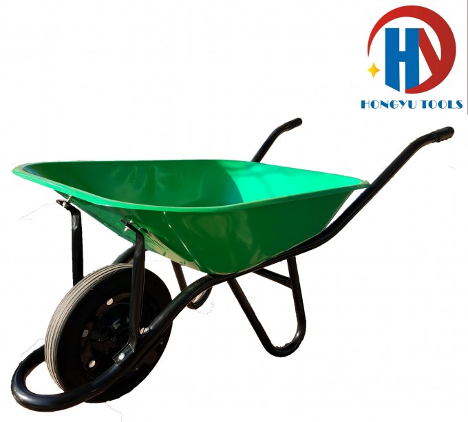 Heavy Duty Durable Solid Industrial Wheelbarrow Image1