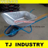 Russia Model Heavy Duty Galvanized Wheel Barrow Wb6418
