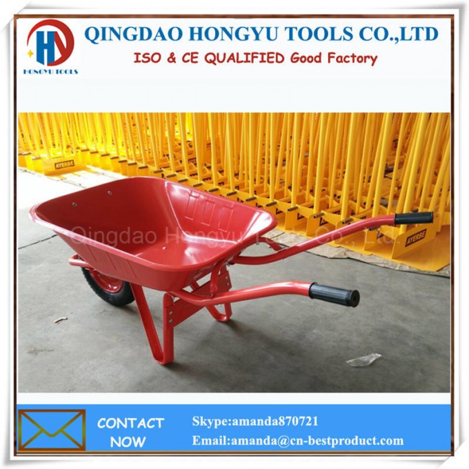 High Quality Heavy Duty 65L/5FT Tray Wheel Barrow Image1