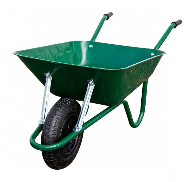 Heavy Duty 85LTR Easiload Durable Wheelbarrow Image1