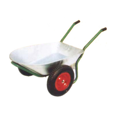 Metal Double Wheel Heavy Duty Russia Popular Concret Wheelbarrow (WB6406) Image1