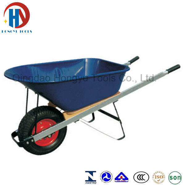 Low Price Heavy Duty Powder Coating Wheel Barrow (WB8602) Image1