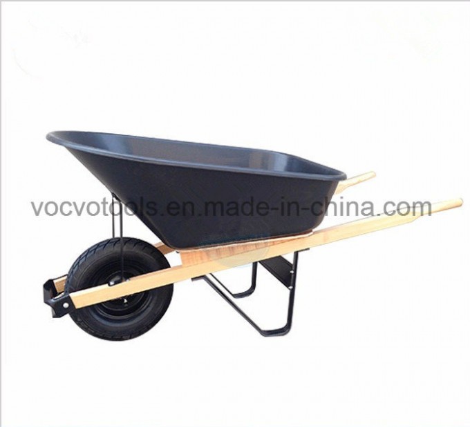 Factory Hot Sale Garden Tools Wooden Wheelbarrow Image1