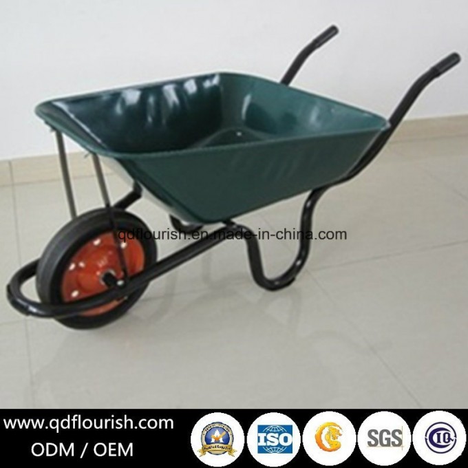 South Africa Solid Rubber Wheel Barrow Wheelbarrow Garden Cart Image1