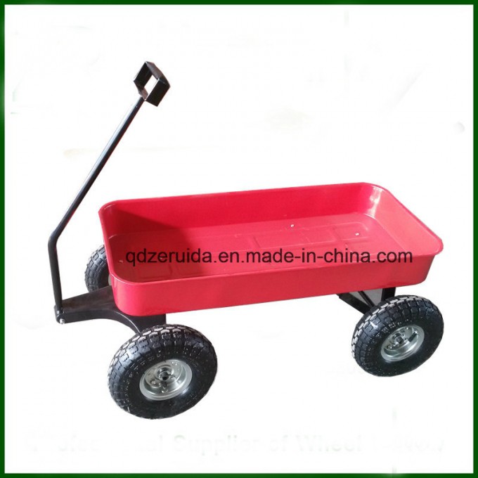 Kids Garden Cart Trailer Wheel Barrow (TC4241) Image1