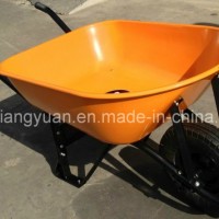 Wb5007p Yellow Steel Garden Wheelbarrow