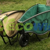 Foldable Garden Wheelbarrow China Manufacturer (HT5431)