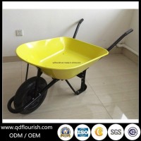 Garden Tool Cart Trolley Wheelbarrow Wb7205 Rubber Wheel Barrow