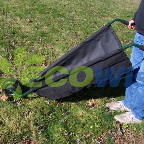 Yardworks Easy Store Folding Wheelbarrow Image1
