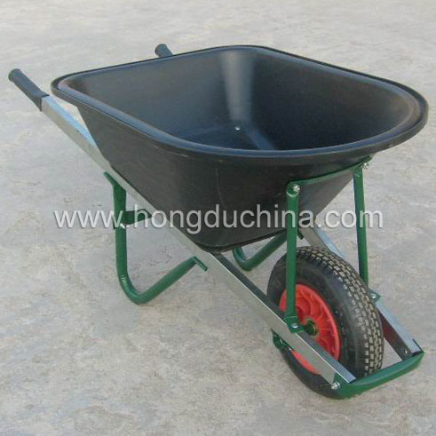 Hot Sale Plastic Tray Wheel Barrow (WB7805) for Garden Tool Image1