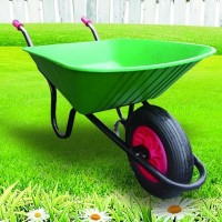 Rust-proof poly tray Garden Wheelbarrow