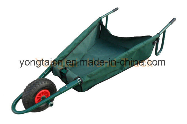 Single Wheel Folding Garden Wheelbarrow (WB1001A) Image1