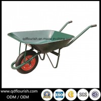 Garden Tool Cart Trolley Wheelbarrow Wb6500 Rubber Wheel Barrow