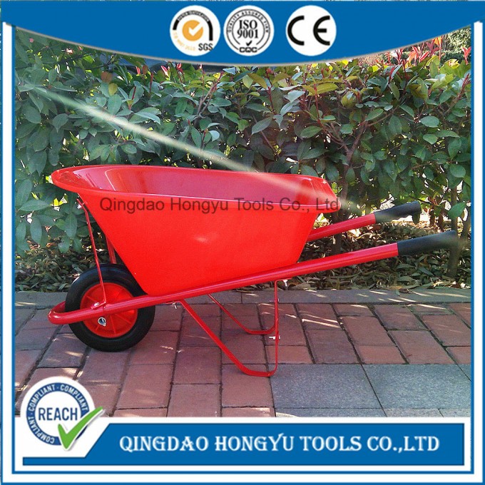 Eco-Friendly Kids Mini Toy Garden Plastic Wheel Barrow (WB0200) Image1