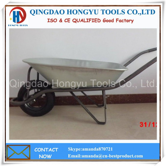 Hot Sale Galvanized Garden Tools Wheelbarrow Image1