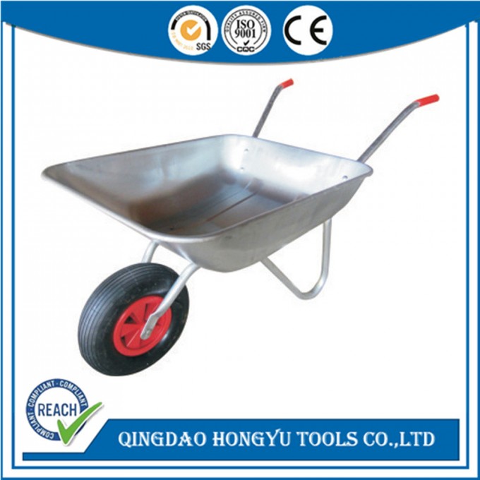 130kgs Capacity Garden Wheelbarrow with 65L Tray (WB5206) Image1