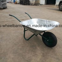 60L Galvanized Steel Garden Wheelbarrow Wb4024A