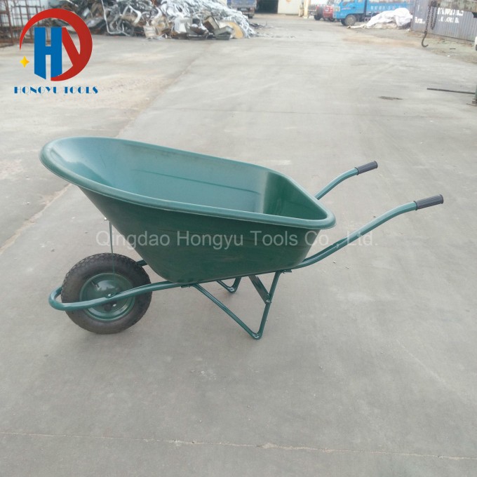 8cbf Large Capacity Plastic Tray Garden Wheelbarrow Image1