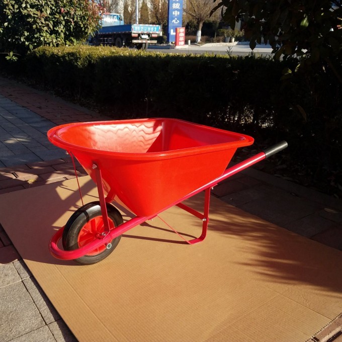Children′s Pmeumatic Garden Tools Beach Wheelbarrow Image1