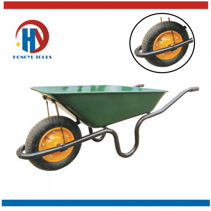 Chinese Paint Cart Garden Wb3801 Wheel Barrow&Wheelbarrow Image1