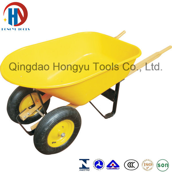 Made in China Two Wheels Garden Wheel Barrow (WB9600) Image1
