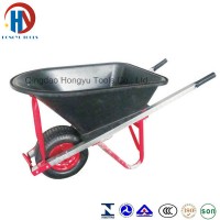 Garden Wheelbarrow with Black Metal Tray (WB8612)
