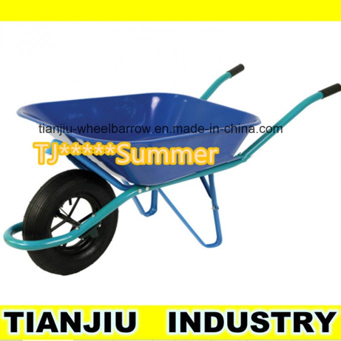Names of Garden Tools Wheel Barrow Wb4017 with Powder Coating Tray Image1
