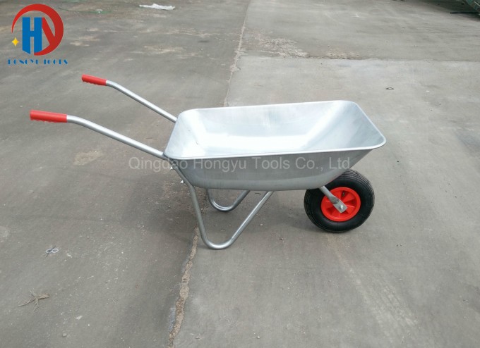 4.00-6 Rubber Tyre Garden Wheelbarrow Image1