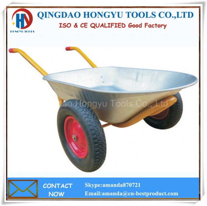 Two Wheel Garden Tool Wheel Barrow Save Labour Image1
