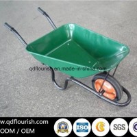 South Africa Solid Rubber Wheel Barrow Wheelbarrow Wb3800 Garden Cart