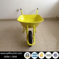 Wb7209 Garden Tool Cart Wheelbarrow Rubber Wheel Barrow