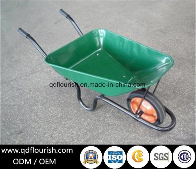 Wb3800 Solid Rubber Wheel Barrow Wb3800 Wheelbarrow Garden Cart Image1