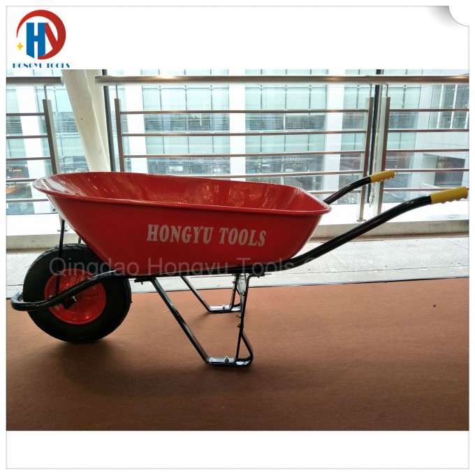 100L Large Capacity Farm and Garden Wheelbarrow Image1
