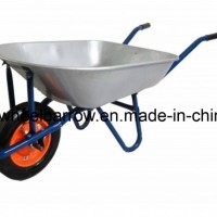 High Quality Garden Galvanized Tray Wheelbarrow Wb7200