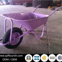 Wb6404h Garden Tool Cart Trolley Wheelbarrow Rubber Wheel Barrows