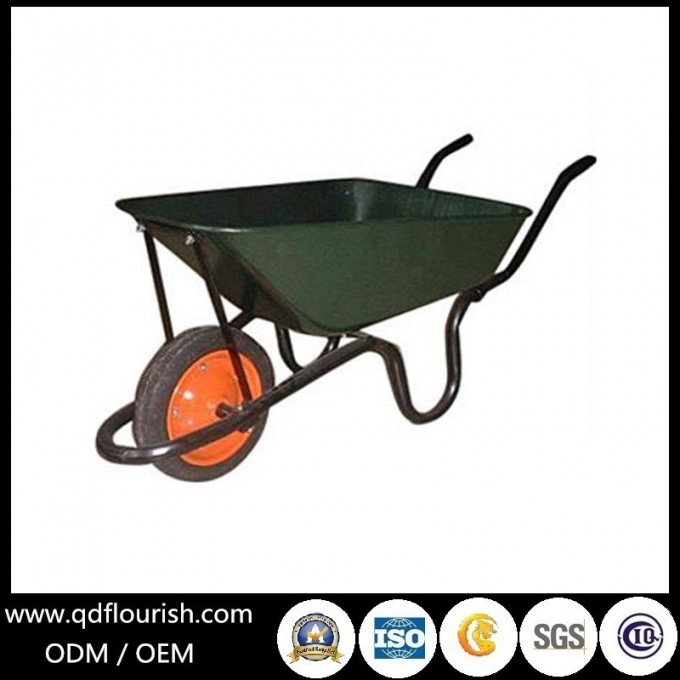 South Africa Solid Rubber Wheel Barrow Wheelbarrow Garden Cart Wb3800 Image1