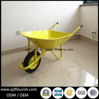 Garden Tool Cart Wheelbarrow Rubber Wheel Barrow Wb7209