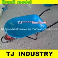 Brazil Power Coated Metal Wheel Barrow