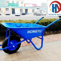 90L Metal Bright Pneumatic Wheelbarrow for UK