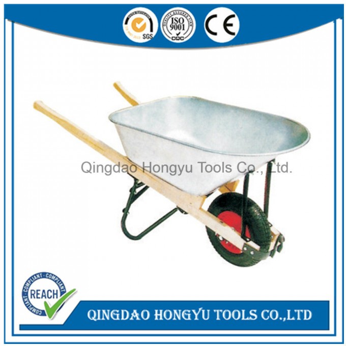 100L Metal Tray Wheel Barrow Wh7803 Image1