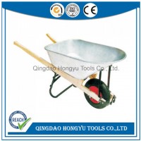100L Metal Tray Wheel Barrow Wh7803